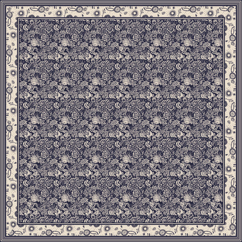 Foulard Oliver Bleu Fonce