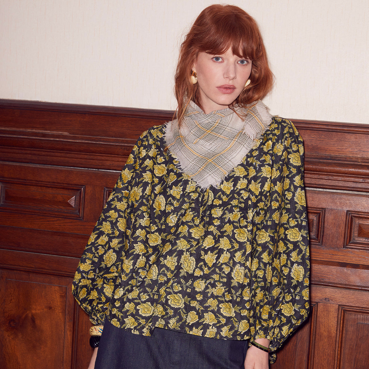 Foulard Emile Calendula