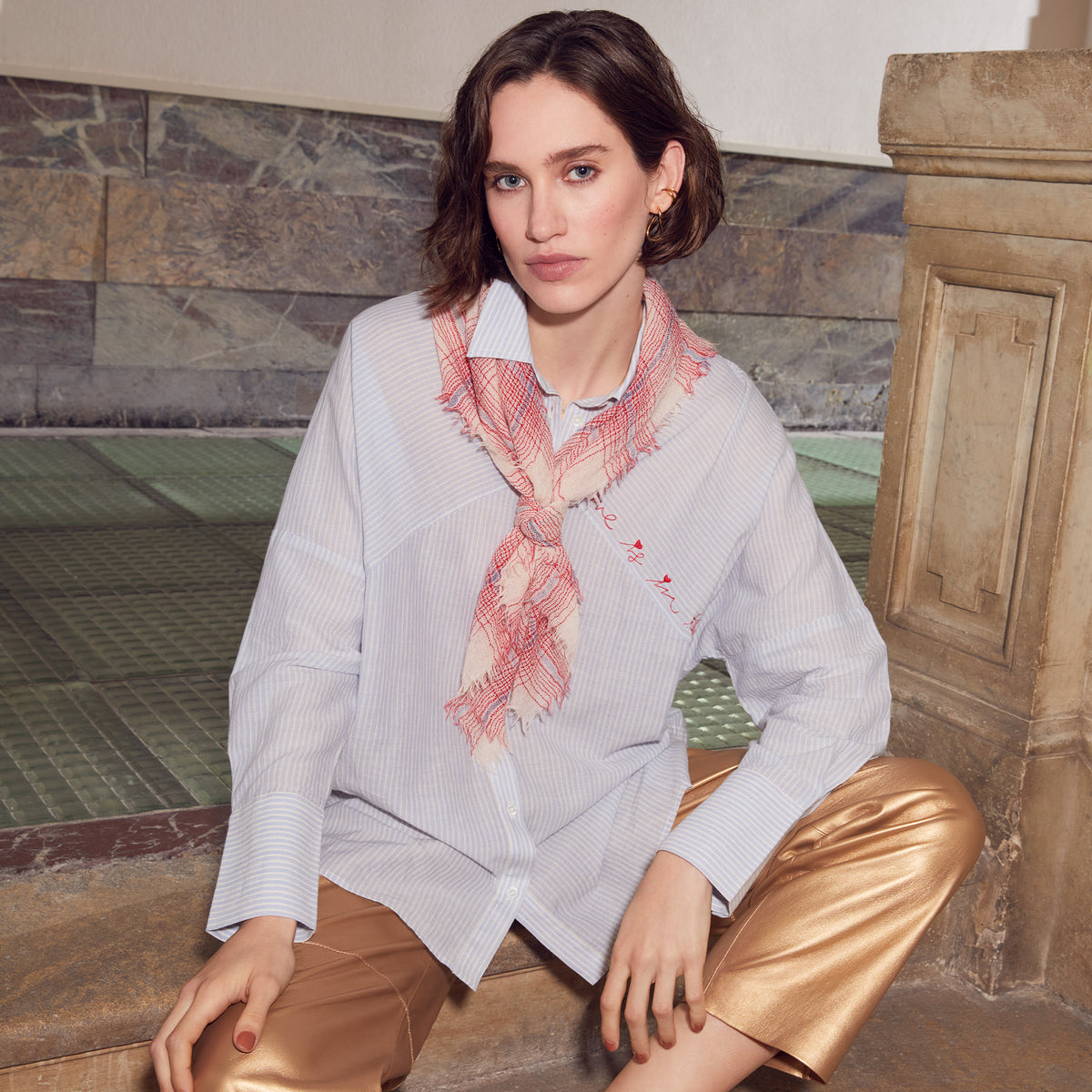 Foulard Emile Carmine