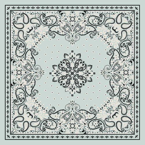 Foulard Bandana Aqua