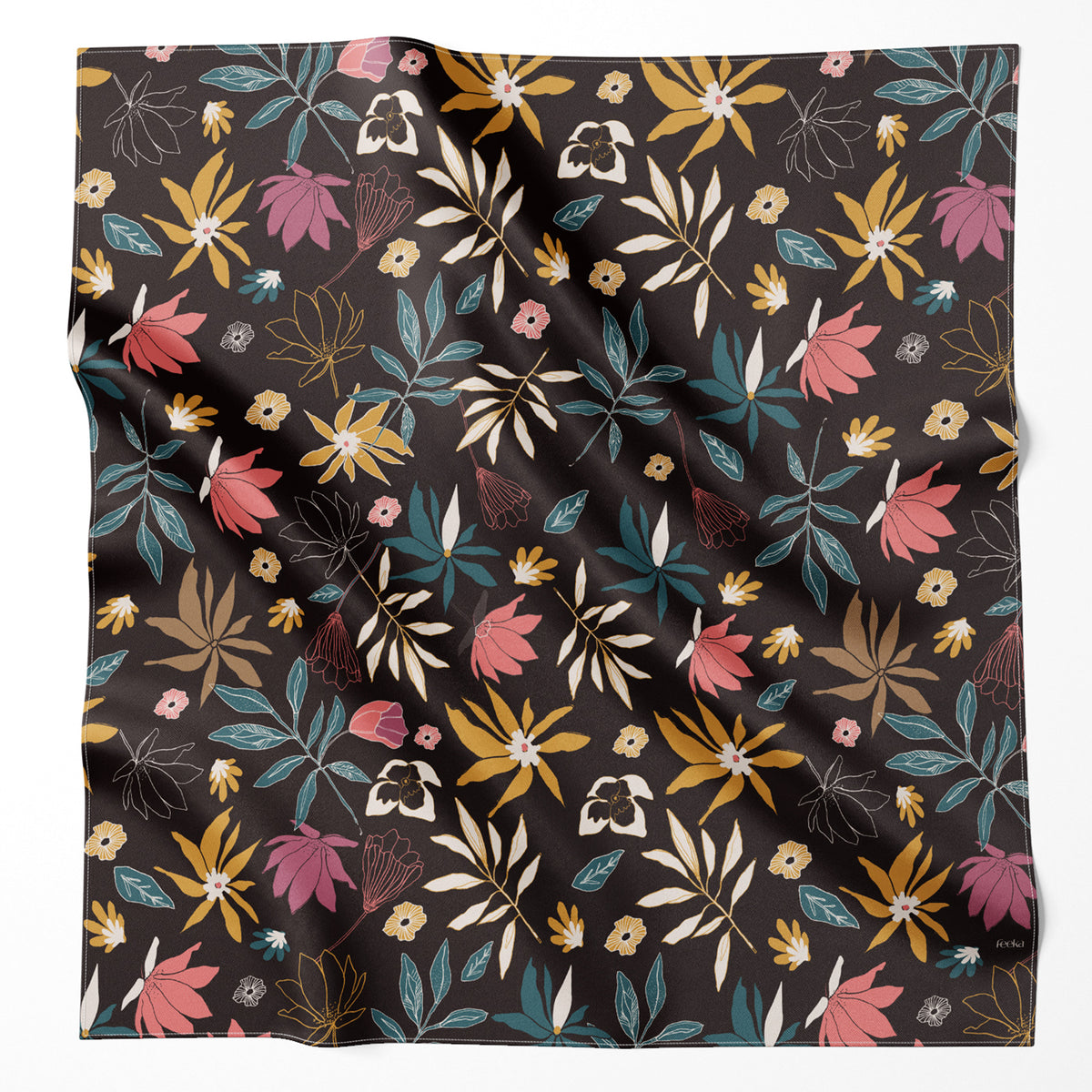 Headband Alexie Azulejos Noir