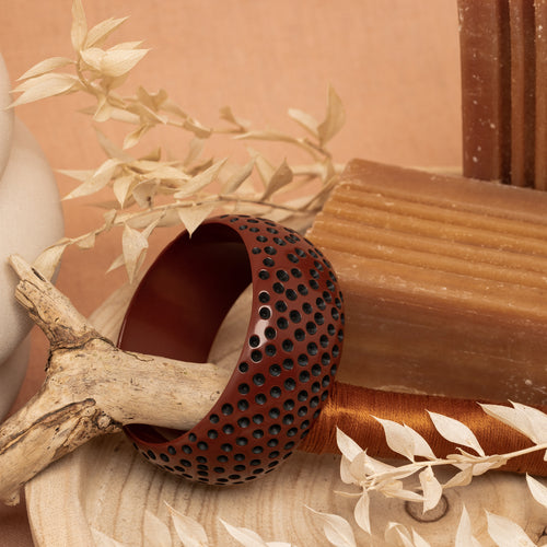Jonc Makar Terracotta/Moka
