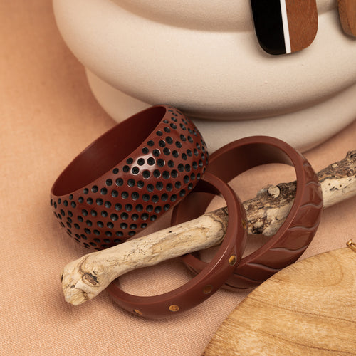 Jonc Makar Terracotta/Moka
