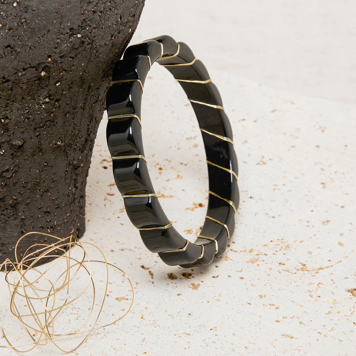 Jonc Suzon Noir/Dore