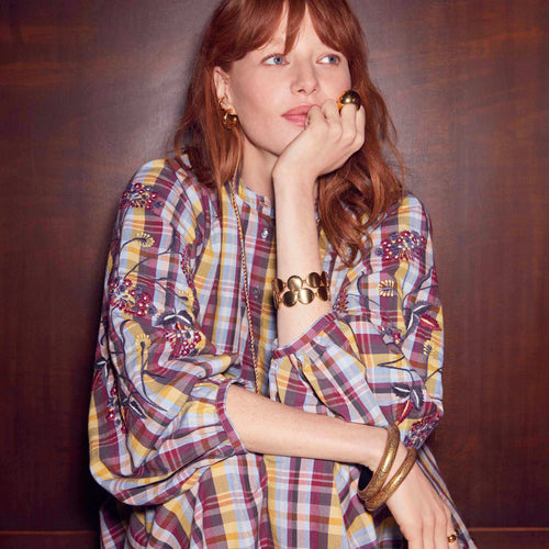 Jonc Asha Denim / Dore