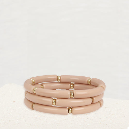 Set de Bracelets Mini Palma Taupe