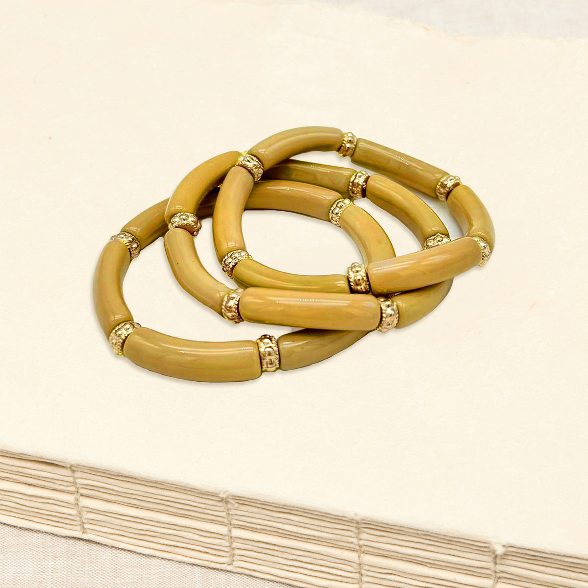 Set de Bracelets Mini Palma Curry