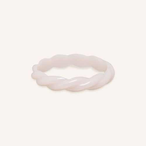 Jonc Baptiste Agate Rose