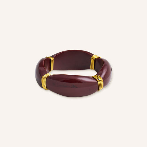 Jonc Aliah Merlot Marbré