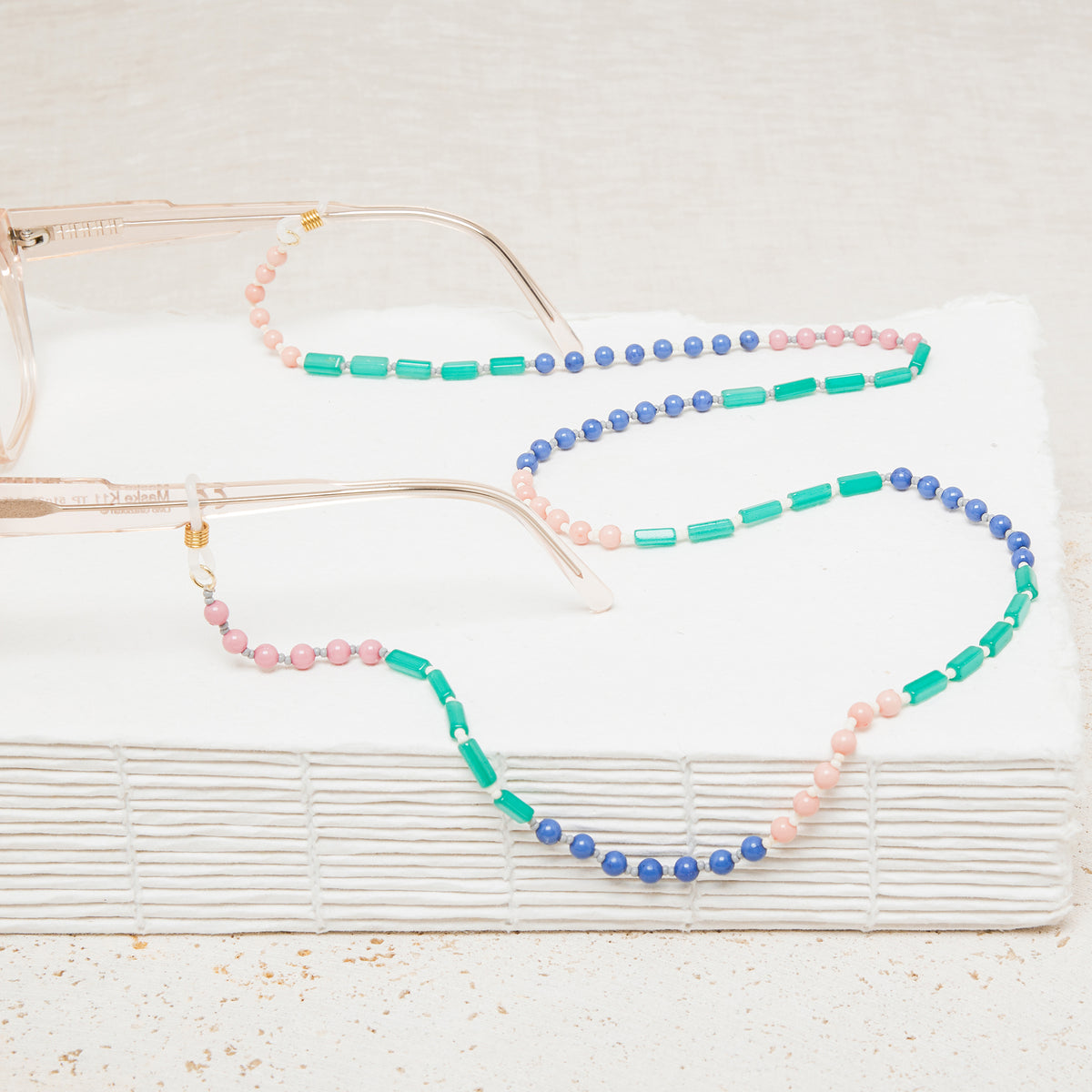 Chaîne De Lunettes Marielle Mosaique/Menthe