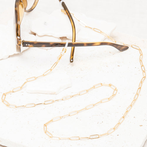 Chaîne De Lunettes Leoni Or