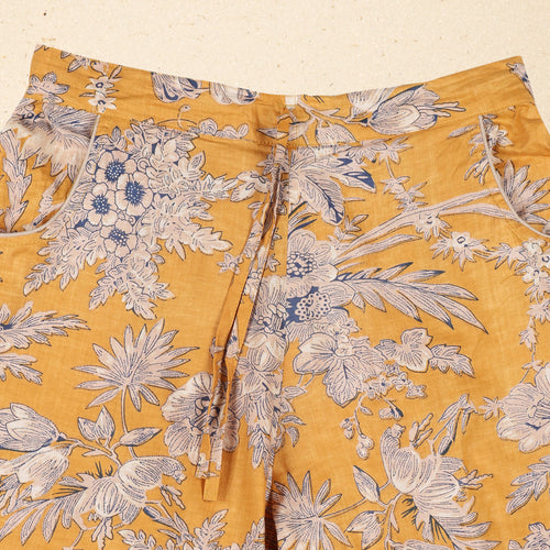 Ensemble Karan Blockprint Ocre