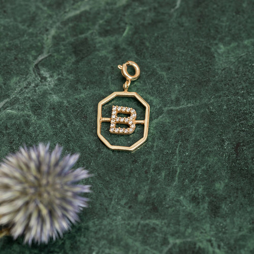 Pendentif B  Or