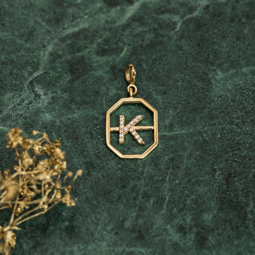Pendentif K  Or