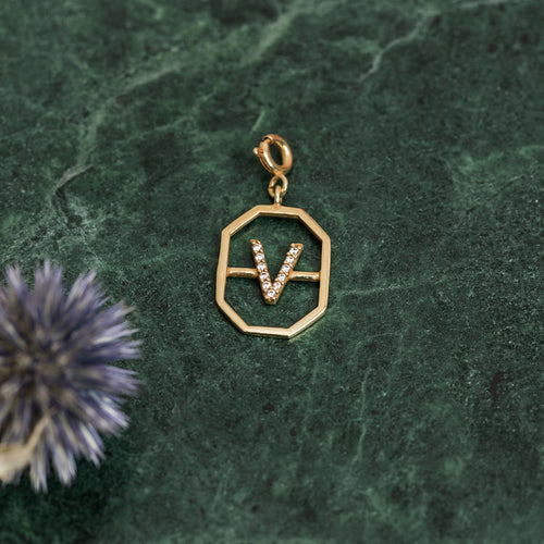 Pendentif V  Or