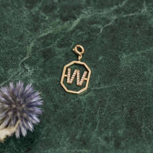 Pendentif W  Or