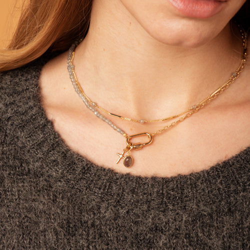 Pendentif Croix Meg Or.