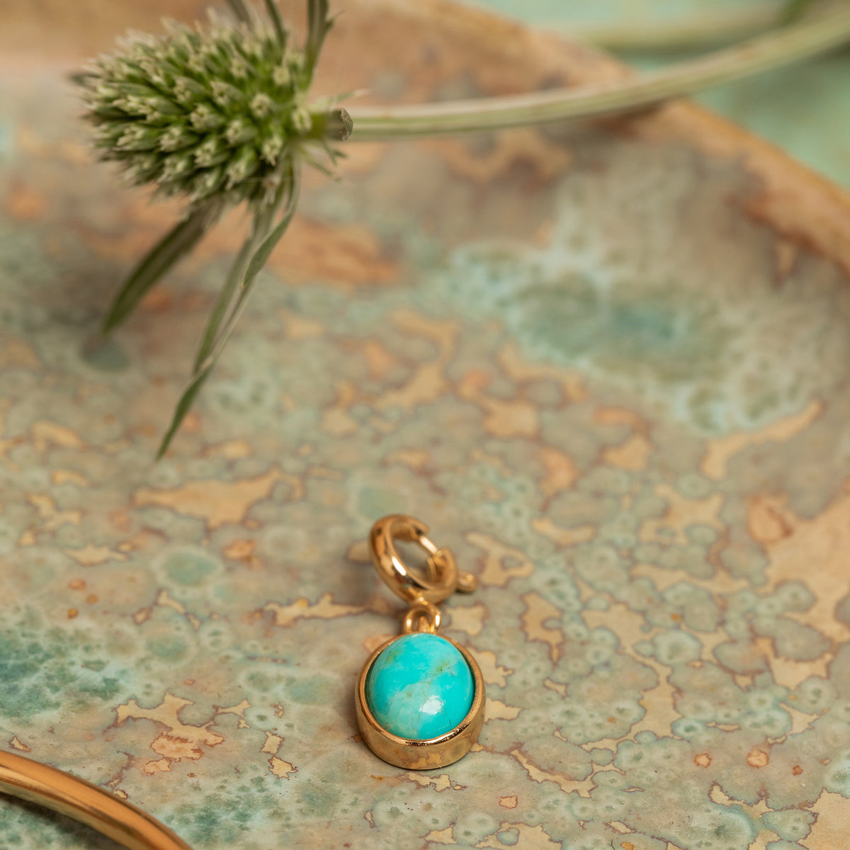 Pendentif Aurora Turquoise