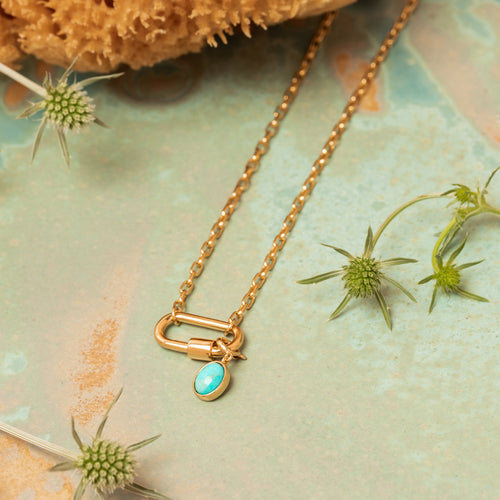 Pendentif Aurora Turquoise