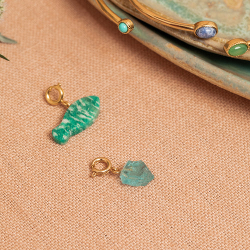 Pendentif Fish Amazonite