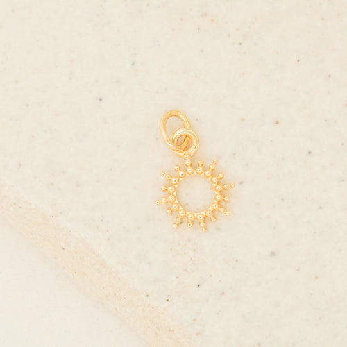 Pendentif Mini Soleil Or
