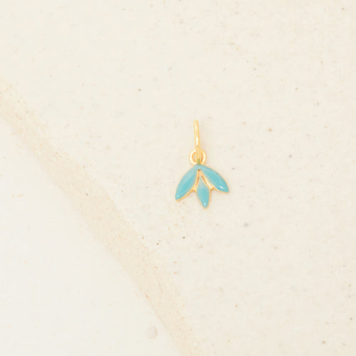 Pendentif Mini Lotus Jade