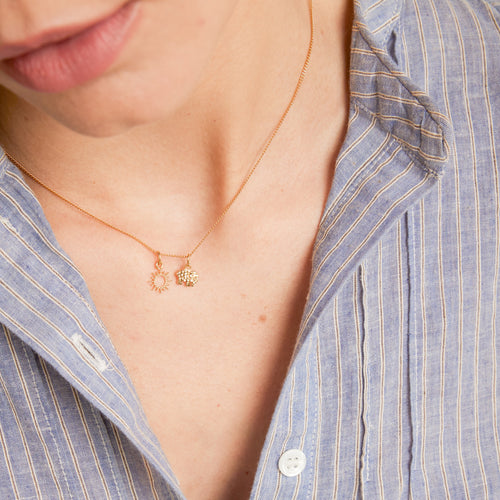 Pendentif Mini Elephant Or