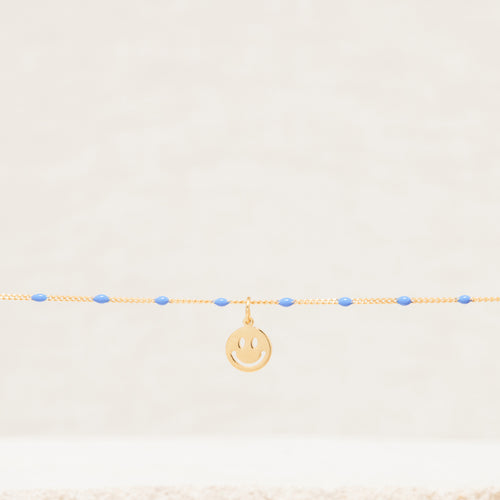 Pendentif Mini Smiley Or