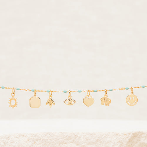 Pendentif Mini Smiley Or