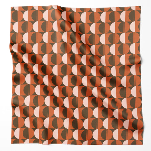 Pochette Charlotte Perfo Flower Peche