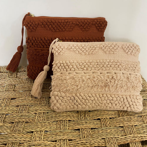 Pochette Anya Ecru