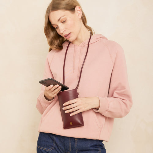Pochette Sozy Bordeaux