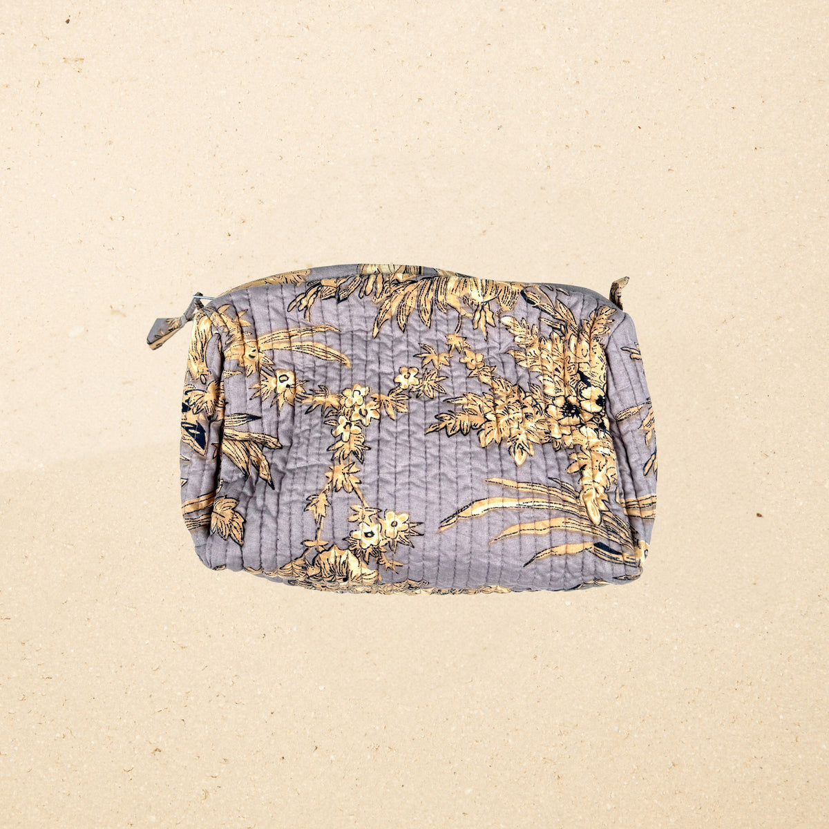Pochette Keya Blockprint Ciel