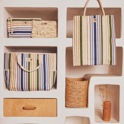 Pochette Cara Rayures Multico