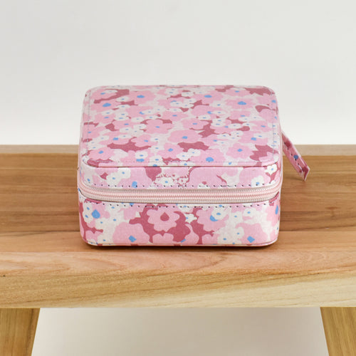 Trousse À Bijoux Sido Flower Pop Framboise