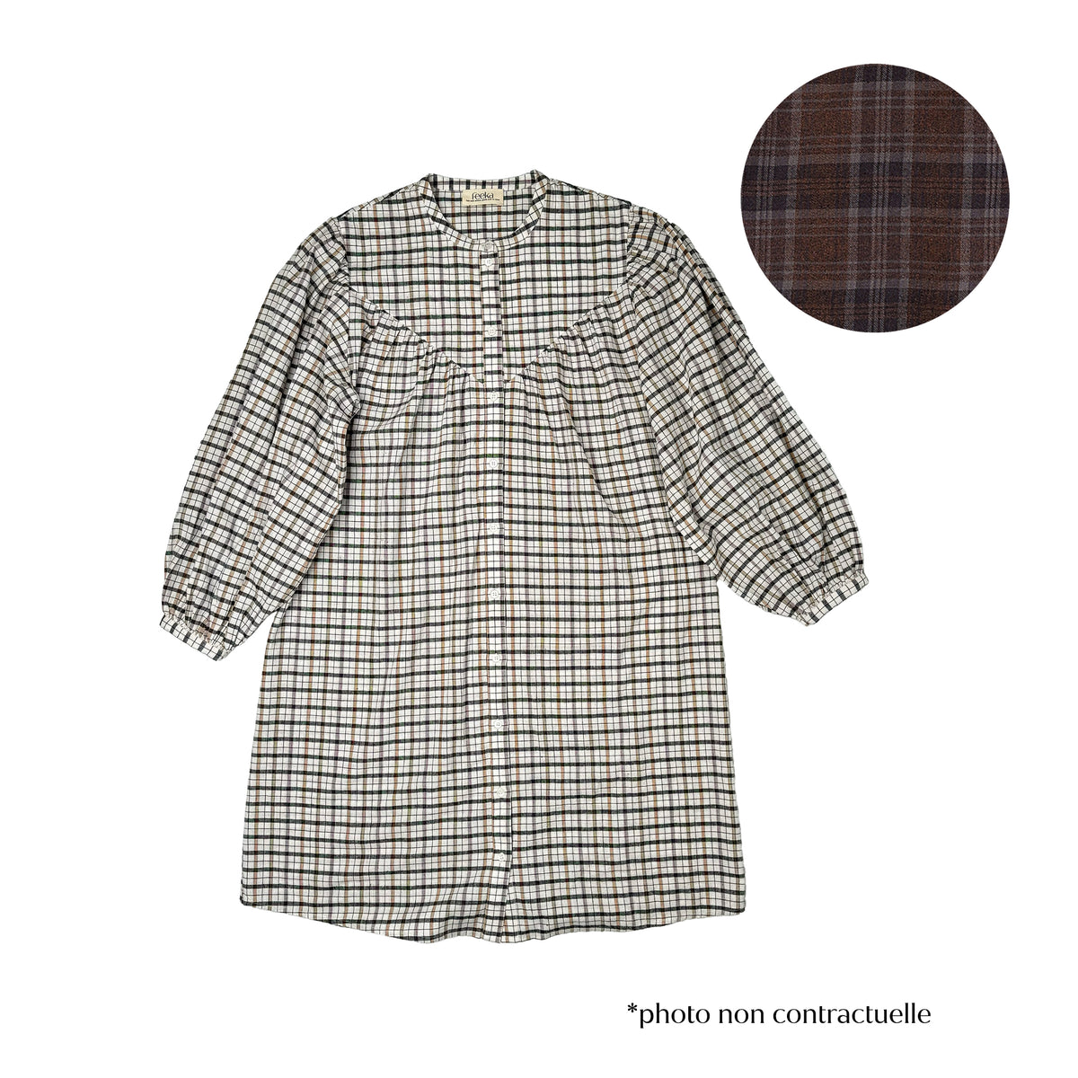 Robe Seya Toffee/Noir
