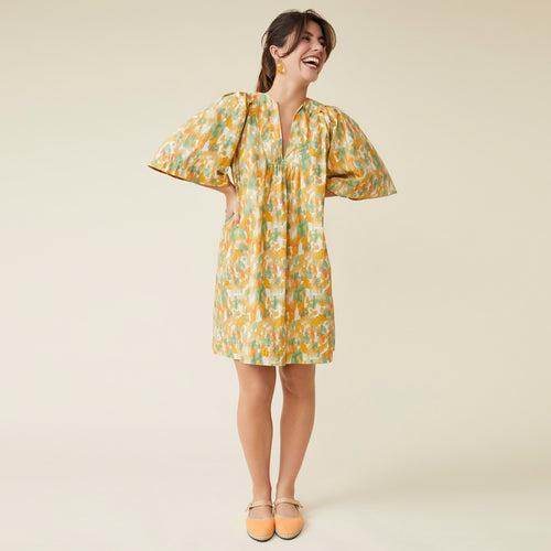 Robe Geeta Aquarelle Menthe