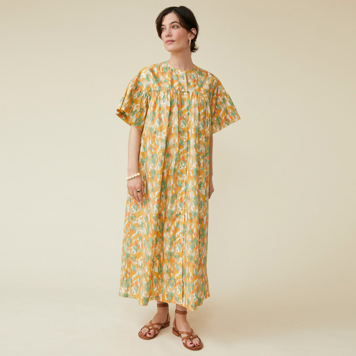 Robe Trish Aquarelle Menthe