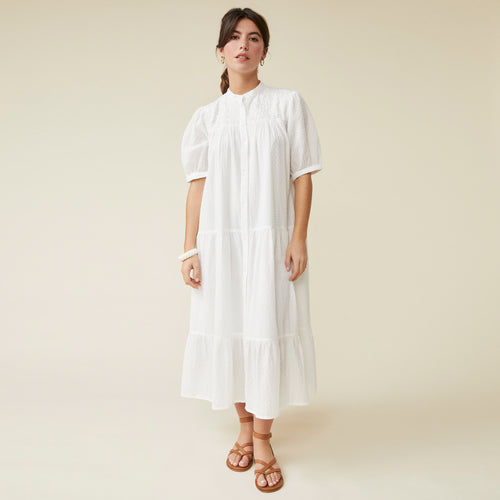 Robe Medhae Blanc