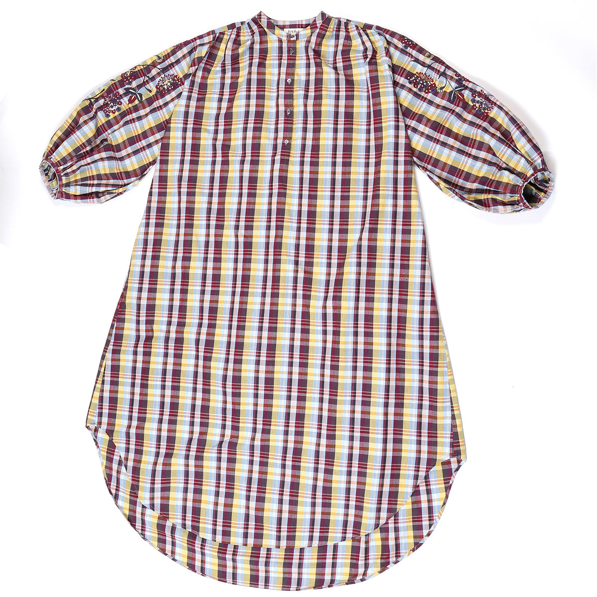 Robe Laura Carreau Sky/Grenat