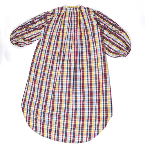 Robe Laura Carreau Sky/Grenat