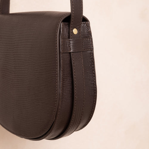 Sac Gaby Lezard Ganache