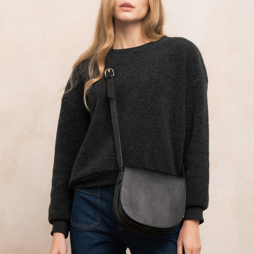 Sac Gaby Lezard Noir