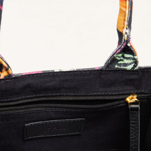 Cabas Mini Savana Funky Noir