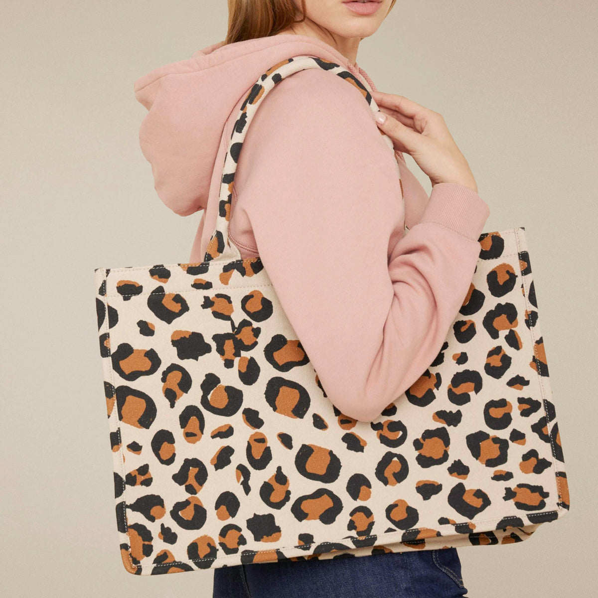 Sac Savana Léopard Pesto/Gres