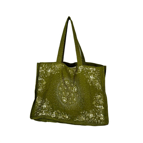 Sac Katie Flower Bandana Avocat