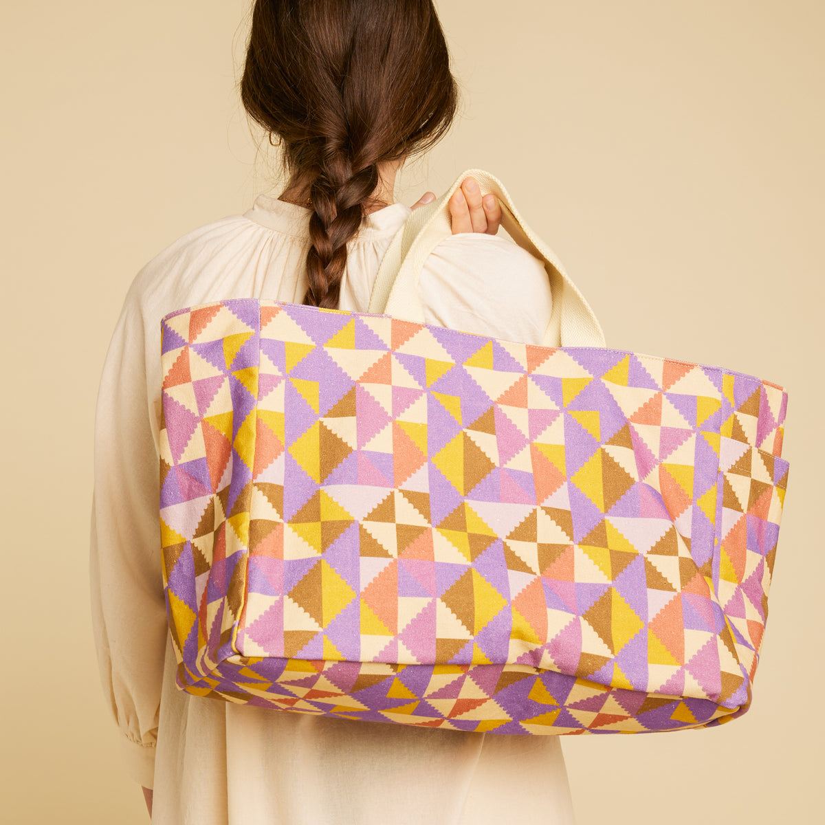 Sac Dane Patchwork Violine