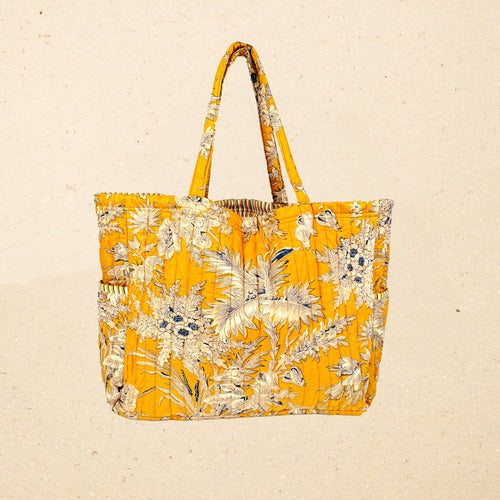 Sac Ishae Blockprint Ocre