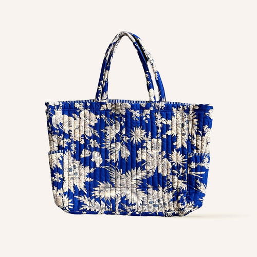 Sac Ishae Blockprint Indigo