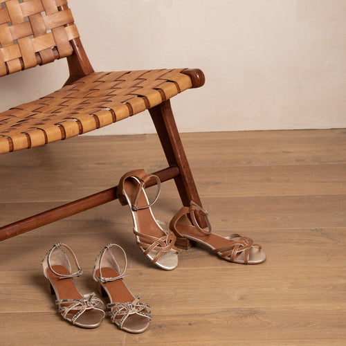 Sandales Karya Noisette